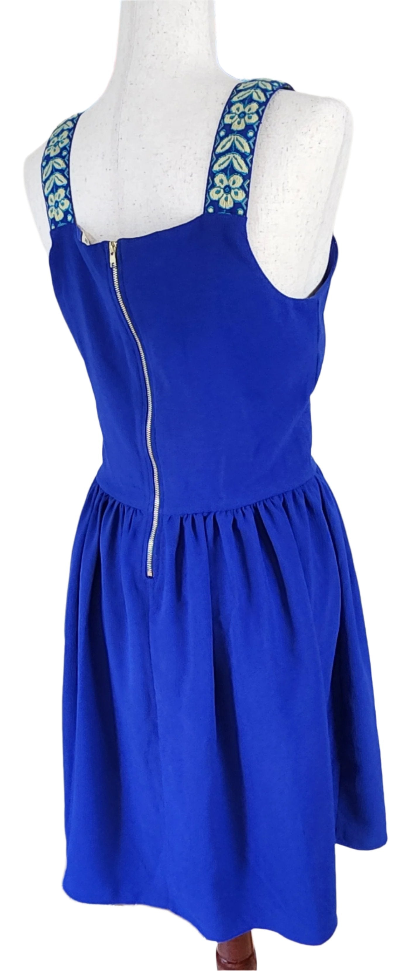 Size L Blue Mi Ami Cocktail Dress