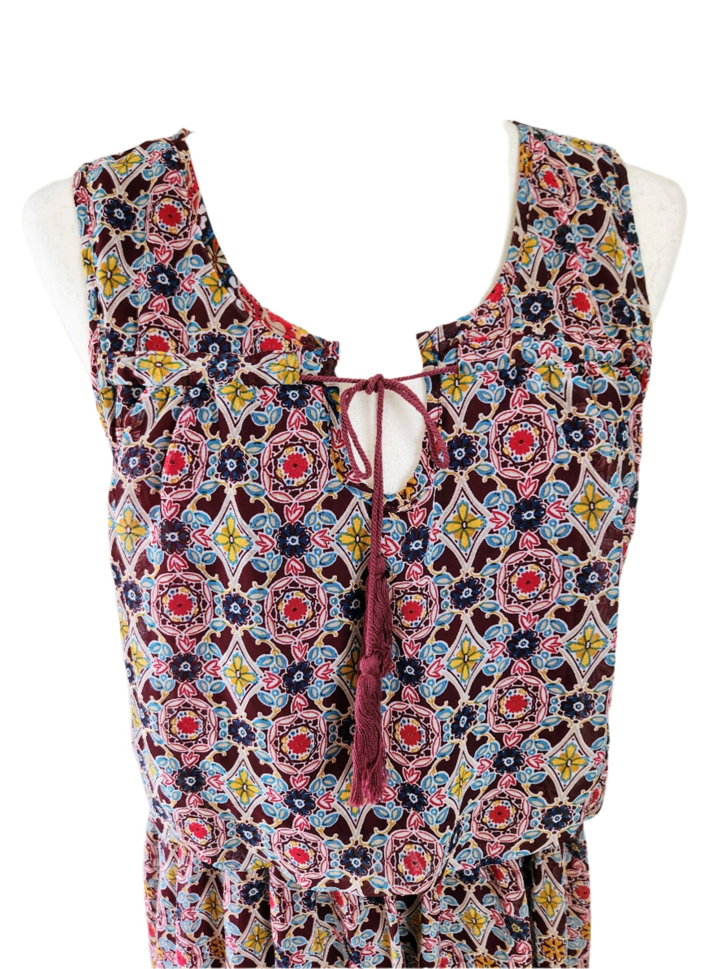 Size XL Love Reign Boho Multicolor Dress