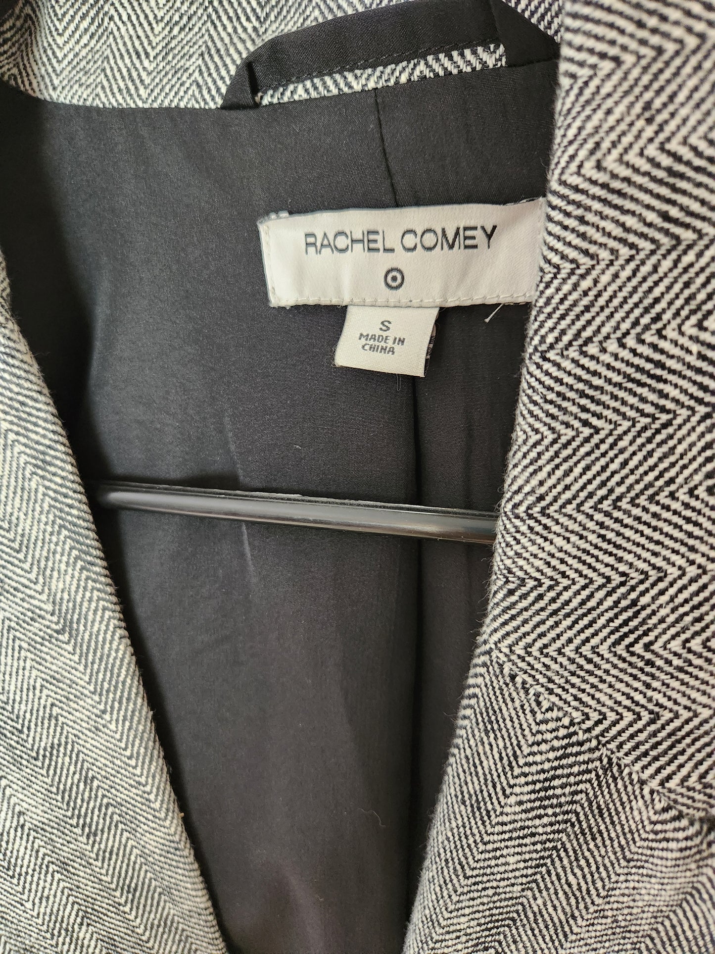 Size S Black/White Jacket