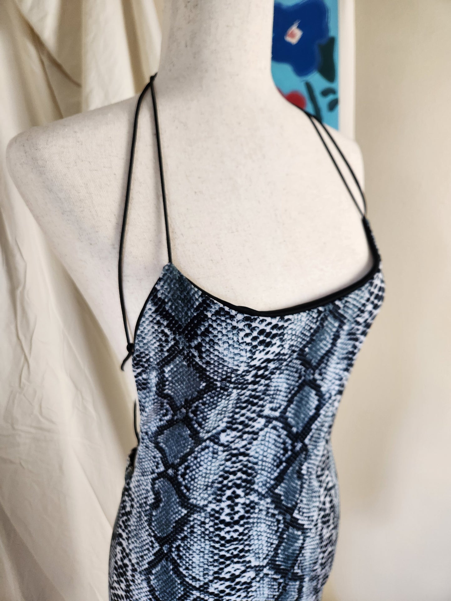 Size L Tiger Mist Cocktail Dress