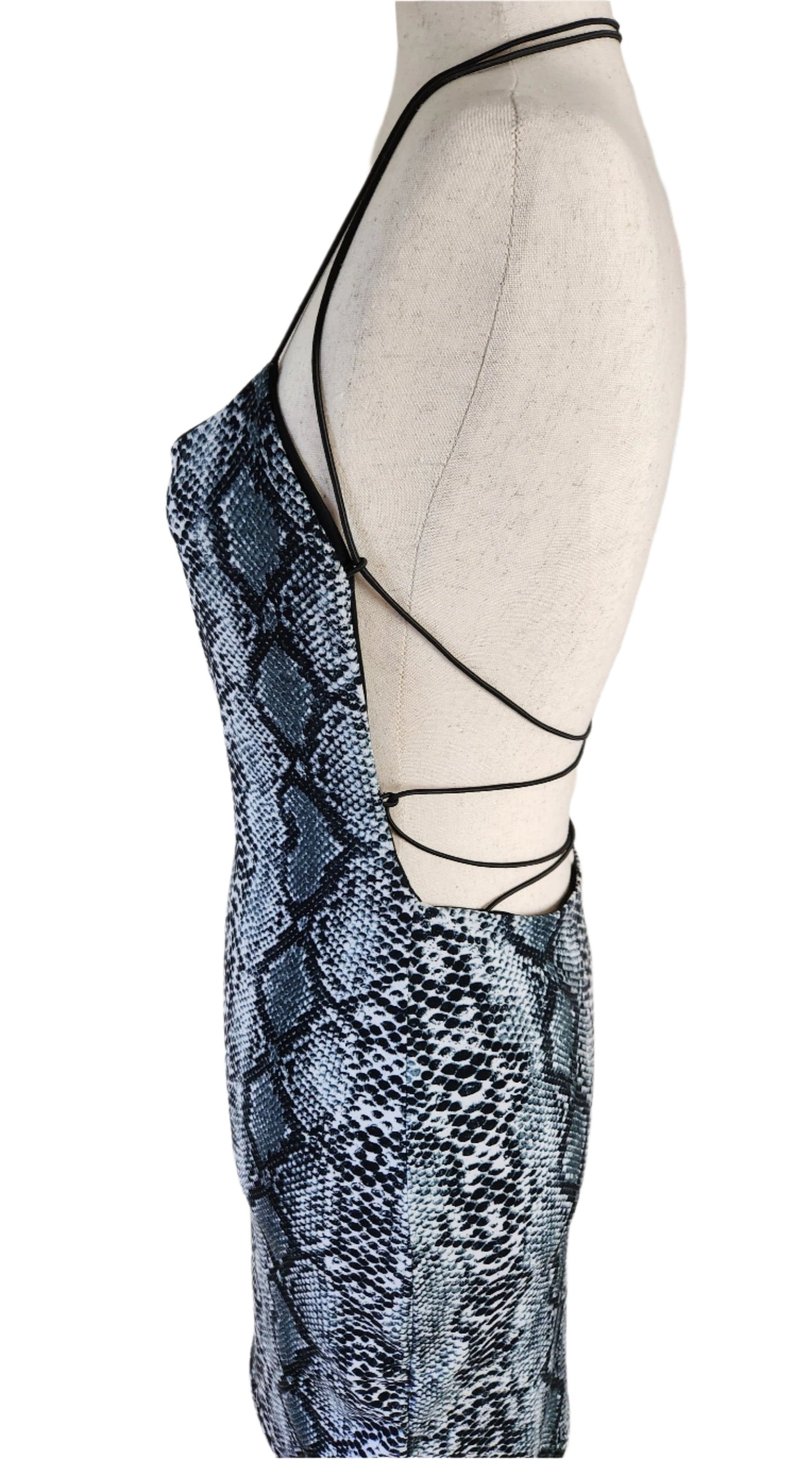 Size L Tiger Mist Cocktail Dress