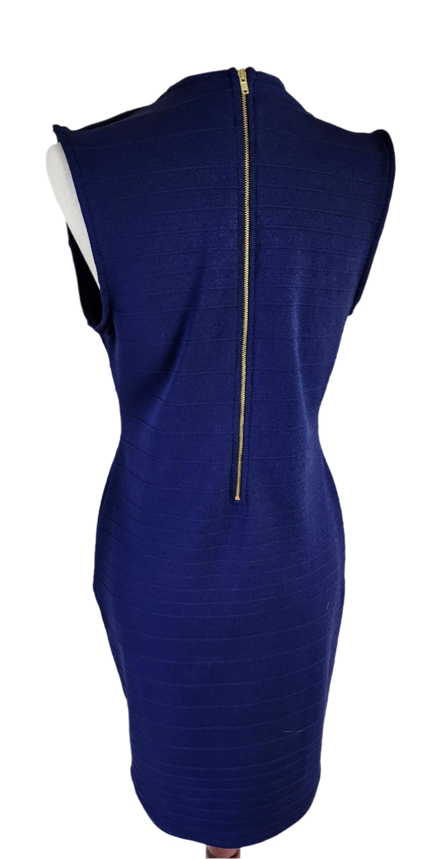 Size XL Fitted Navy Dress by Sociology