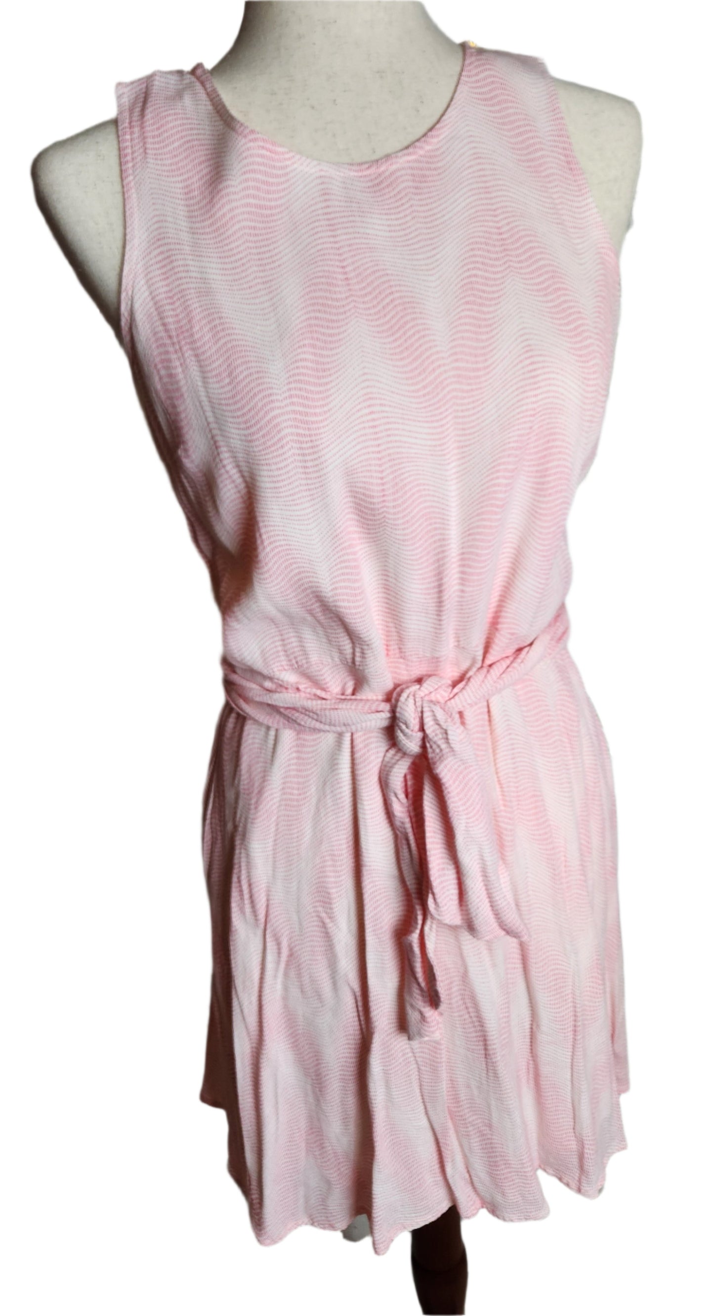 Size S White / Pink Dress by GAP