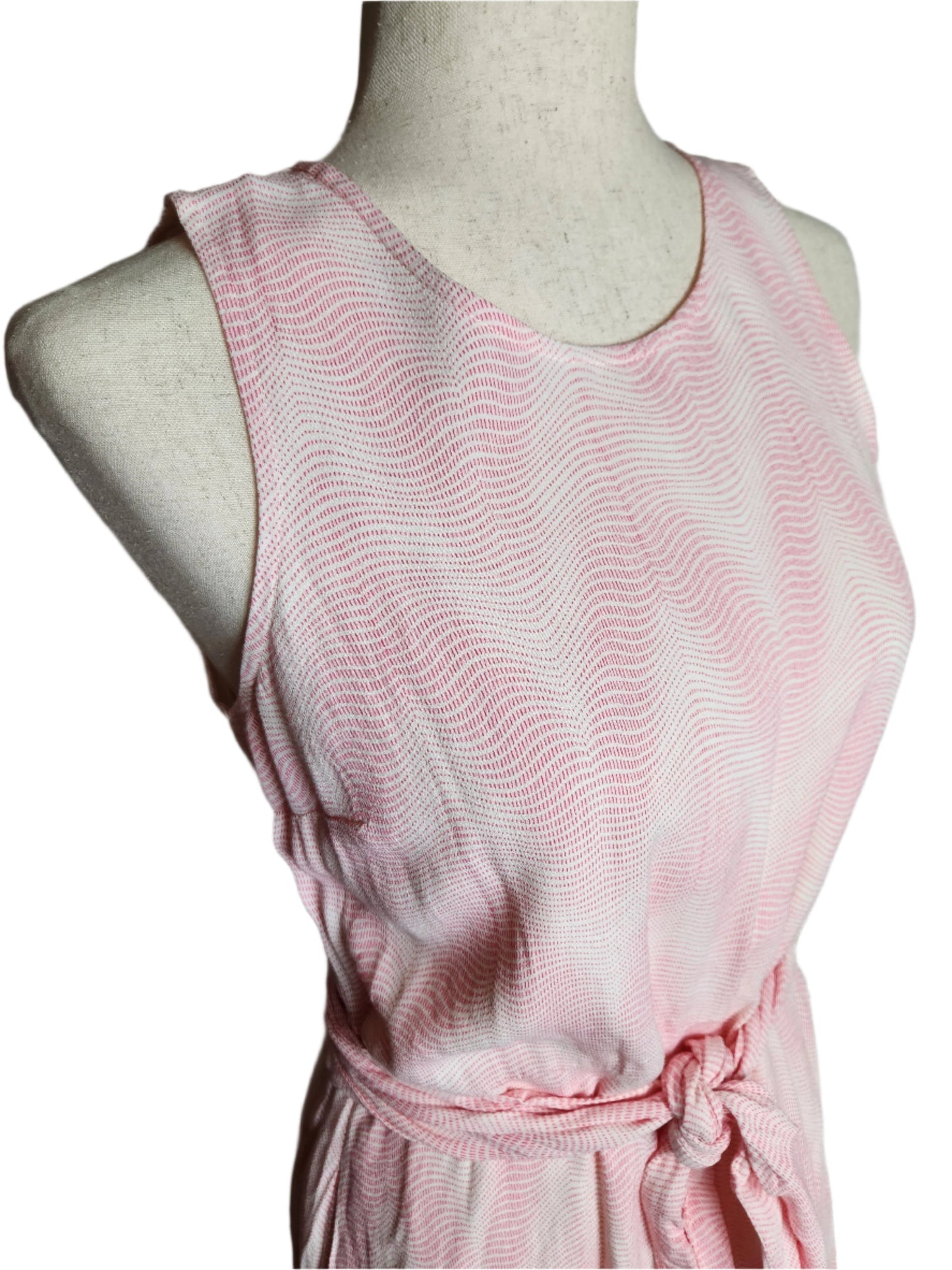 Size S White / Pink Dress by GAP