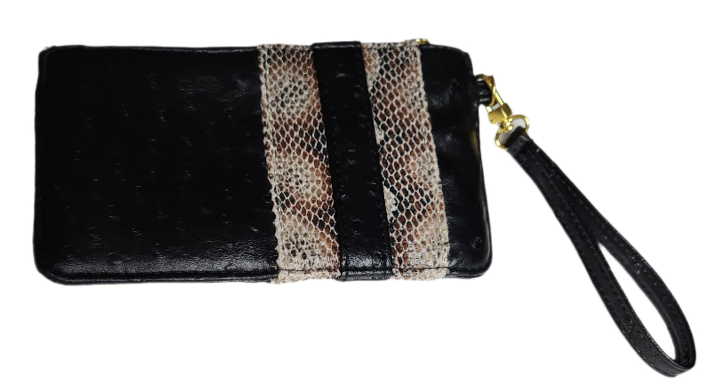 New Black Wristlet