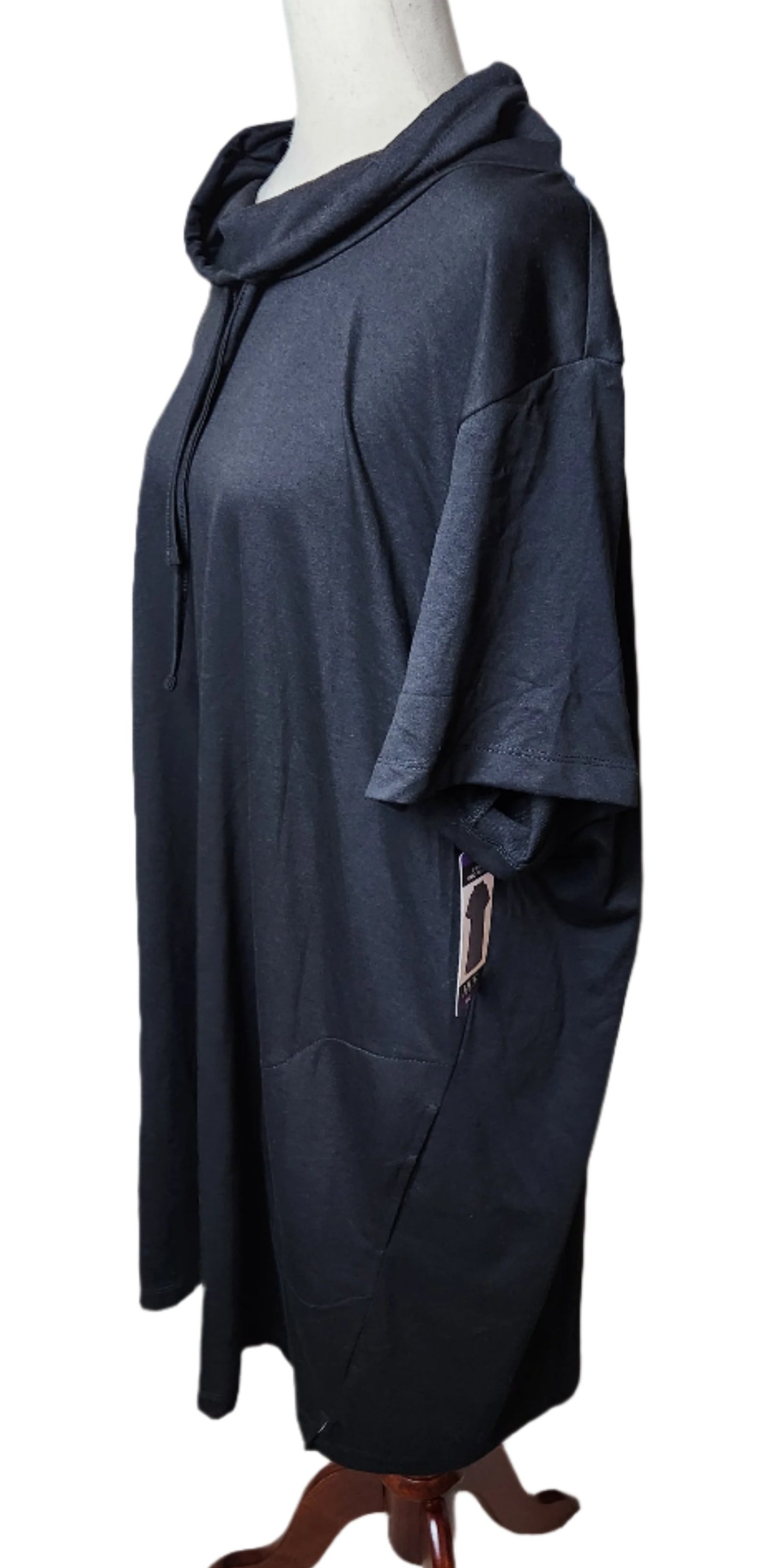Size XXL Hue Casual Black Dress
