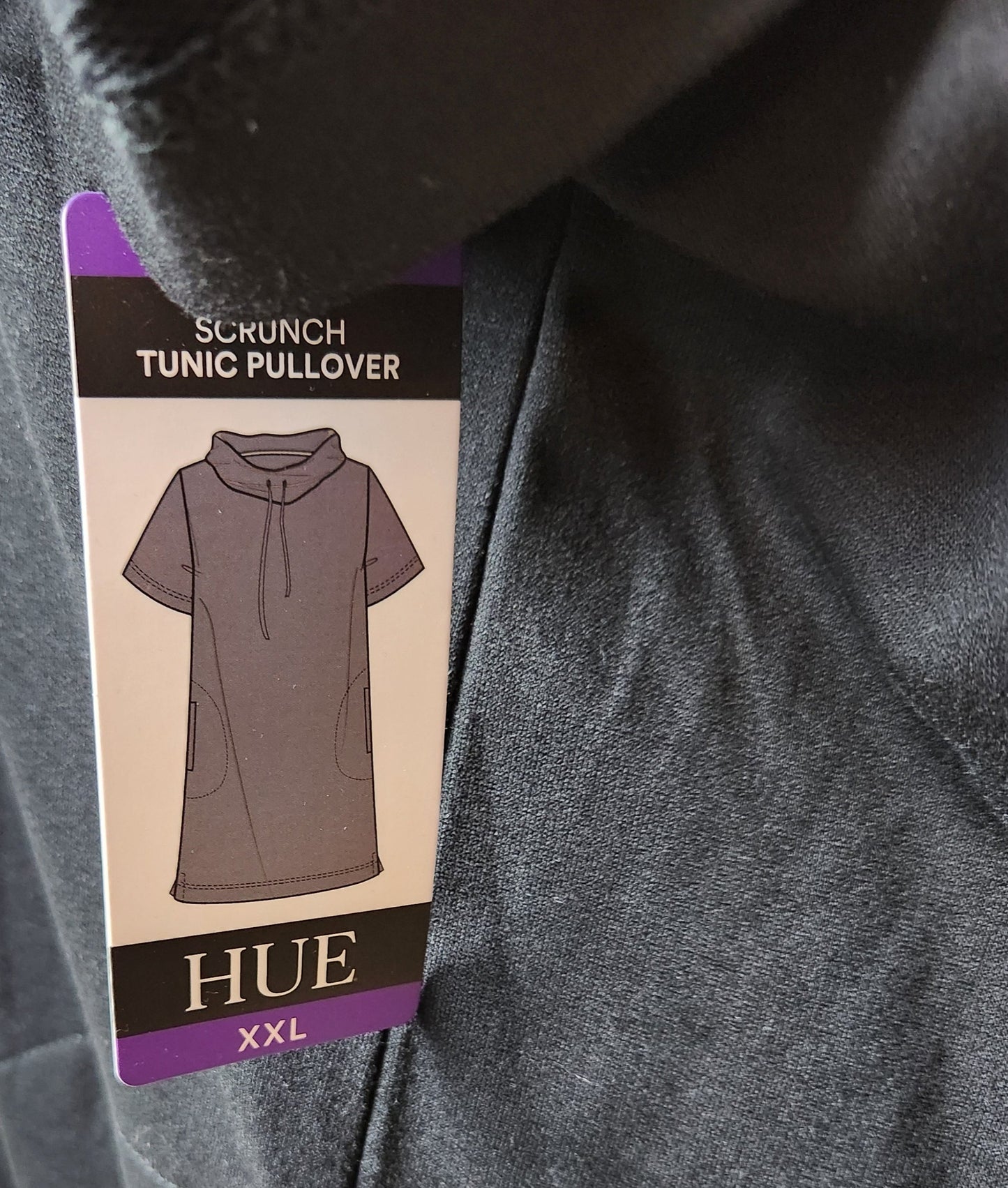 Size XXL Hue Casual Black Dress