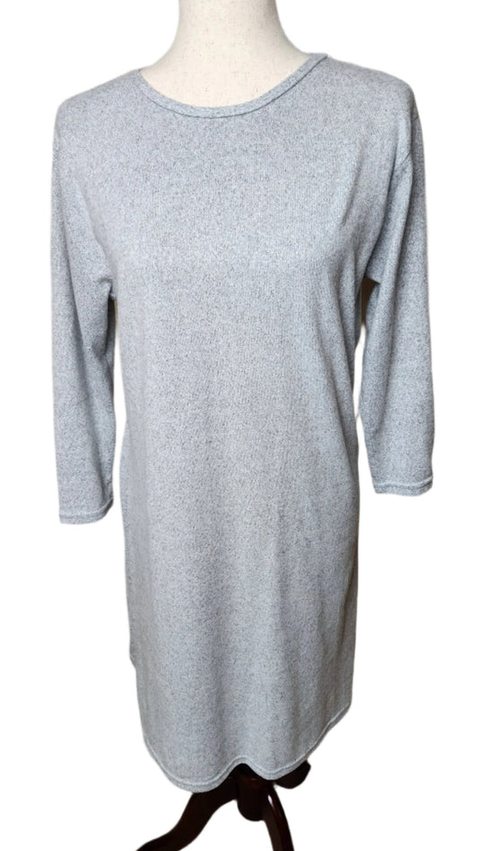 XXL Soft Gray Sweater Dress