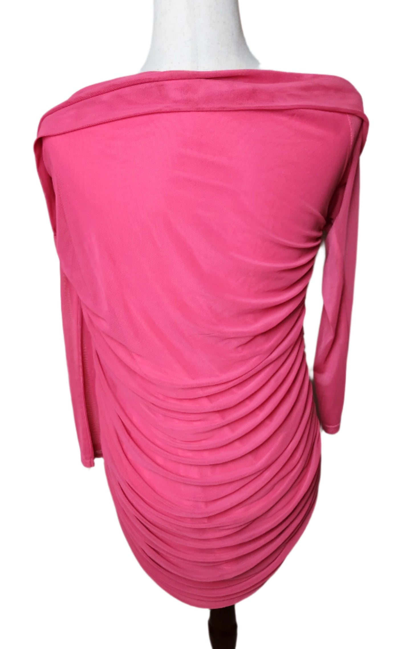 Size 14 Pink Cocktail Dress by Boohoo